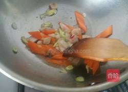 香菇炒油菜的做法图解4