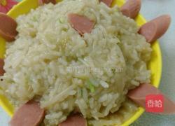 绿豆芽煮饭的做法图解7