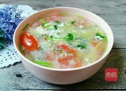 西瓜皮西红柿蛋花汤的做法图解11