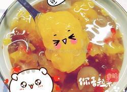 金耳皂角米桃胶蔓越莓羹的做法图解6