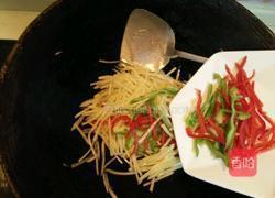 双椒土豆丝的做法图解5