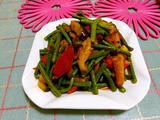 豇豆炒茄子