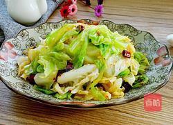 凉拌手撕卷心菜的做法图解12