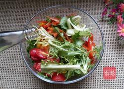 彩椒拌苦菊的做法图解8