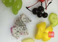 哈密瓜夹心水果蛋糕的做法图解5