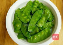 麻酱蒜香扁豆的做法图解3