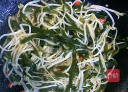 海带炒绿豆芽的做法图解9