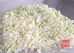 卷心菜猪肉饺子的做法图解2