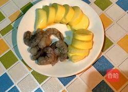 日本豆腐虾仁蒸蛋的做法图解2