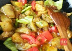 西红柿烧茄子的做法图解8