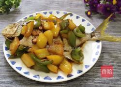 彩椒焖仓鱼的做法图解8