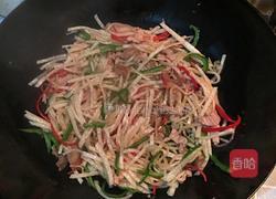 白萝卜炒肉丝的做法图解7