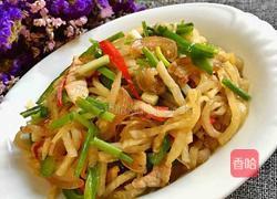 白萝卜炒肉丝的做法图解9