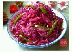 素炒紫甘蓝的做法图解6