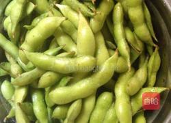 五香毛豆的做法图解1