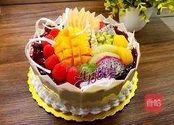 圣女果水果蛋糕的做法图解9