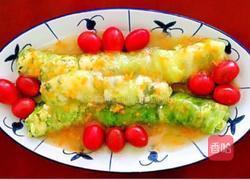 《#卷心菜#》#卷心菜豆腐卷#的做法图解26