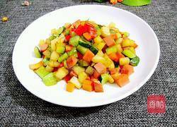 彩椒土豆丁的做法图解9