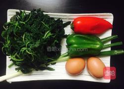 野笕菜鸡蛋饼的做法图解1