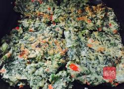 野笕菜鸡蛋饼的做法图解11