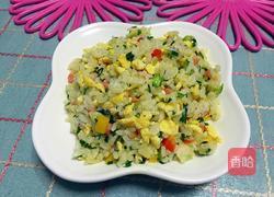 彩椒炒饭的做法图解5