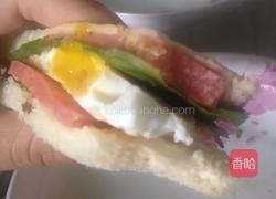鸡蛋火腿三文治的做法图解8