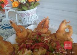 白萝卜鲜虾戏彩球的做法图解12