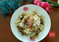 卷心菜炒腊肉的做法图解6