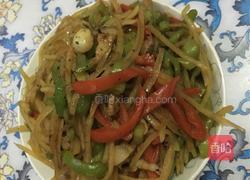 彩椒土豆丝的做法图解7