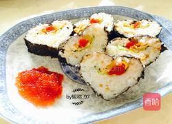 心形寿司的做法图解6