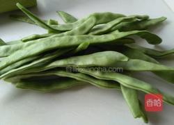 五花肉炒豆角的做法图解1