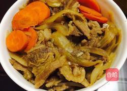 牛丼(日式牛肉饭）的做法图解4
