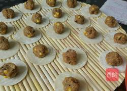 香菇猪肉糯米烧麦的做法图解11