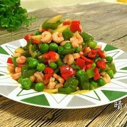 青豆炒虾仁的做法[图]