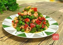 青豆炒虾仁的做法图解11