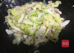 卷心菜炒肉丝的做法图解10