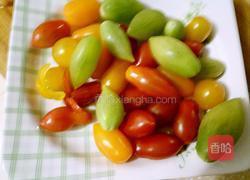 圣女果水果串的做法图解1