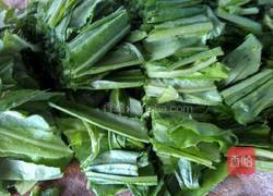 素炒油麦菜的做法图解1