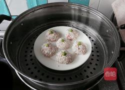 清蒸大米虾丸的做法图解12