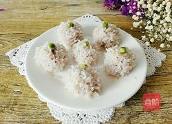 清蒸大米虾丸的做法图解15