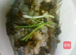 清蒸雪菜黄鱼的做法图解4