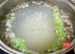 卷心菜虾仁白米粥的做法图解9