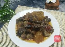 萝卜炖牛腩的做法图解9