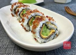 火腿芝士寿司卷的做法图解7