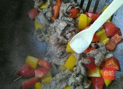 彩椒牛肉的做法图解9