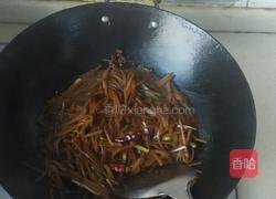 辣椒炒咸菜的做法图解5