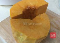 丿蜜红豆馅南瓜糯米糍的做法图解1