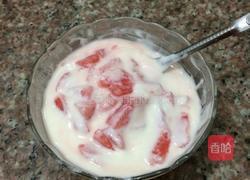 西瓜酸奶雪糕的做法图解3