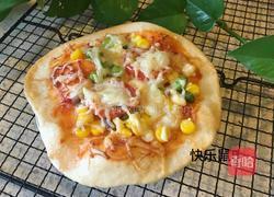 脆底圣女果彩蔬披萨的做法图解14