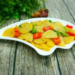 彩椒炒土豆片的做法[图]